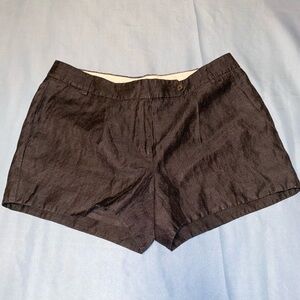 J. Crew Black Bermuda Shorts Lightweight Cotton